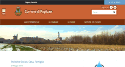Desktop Screenshot of comune.foglizzo.to.it
